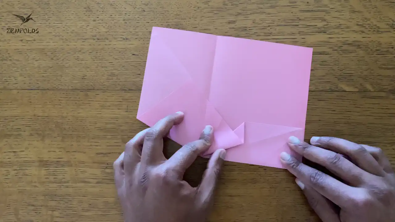 origami swivel fold